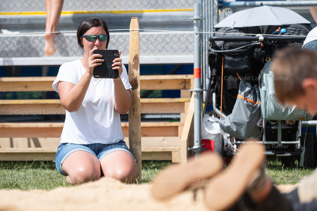 Schwingen -  Appenzeller Kantonal Nachwuchsschwingfest 2023 | Oberegg, 8.7.23, Schwingen - Appenzeller Kantonal Nachwuchsschwingfest.