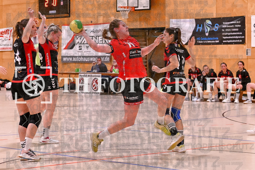 GER, SG Maulburg/Steinen - SG Muggensturm/Kuppenheim, Handball, Suedbadenliga, 17. Spieltag, Saison 2023/2024, 09.03.2024 | GER, SG Maulburg/Steinen - SG Muggensturm/Kuppenheim, Handball, Suedbadenliga, 17. Spieltag, Saison 2023/2024, 09.03.2024

Foto: TH Fotografie/Thomas Hess