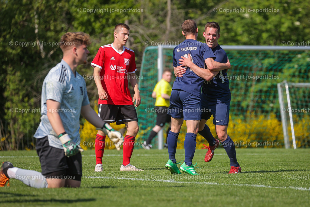 BQ3I2947 | 27.05.2023; Gruppenliga Gi/Mr.; Rasenplatz Eiershausen; SG Eschenburg - FSV Schröck; Ergebnis: 5:1 (2:1)