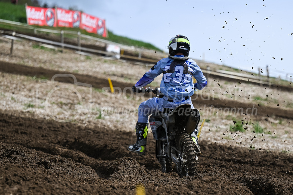 Motocross Schlatt bei Winterthur - 29. April 2023 | #236 Simonet Lukas aus Schlatt (CH) auf Yamaha Yzf 250 in der Kategorie MX2 am Motocross Schlatt bei Winterthur, 29. April 2023.
Instagram: @mx_schlatt | @mc_wila | @sam_schweiz
Bild: Sportfotografie Markus Aeschimann | www.markus-aeschimann.ch - Realisiert mit Pictrs.com