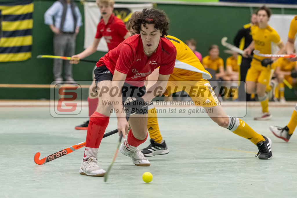 SFE_20230304_0023 | Deutsche Meisterschaft Männliche U16 Halle 2023 am 04.03.2023 in Köln (KTHC Stadion Rot-Weiss Köln Tennis and Hockey Club), Photo: Stephan Fehrmann 2022 (Sports-Gallery)