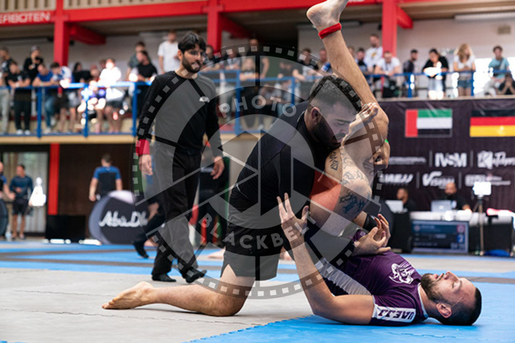 20230826PBB56788 | Fighters compete during the AJP INTLPRO BJJ and grappling competition in Hamburg, Germany, on August 26 2023.