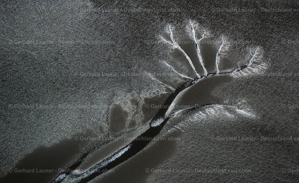 3800696 | Wattstrukturen im Nationalpark Niedersächsisches Wattenmeer bei Spiekeroog