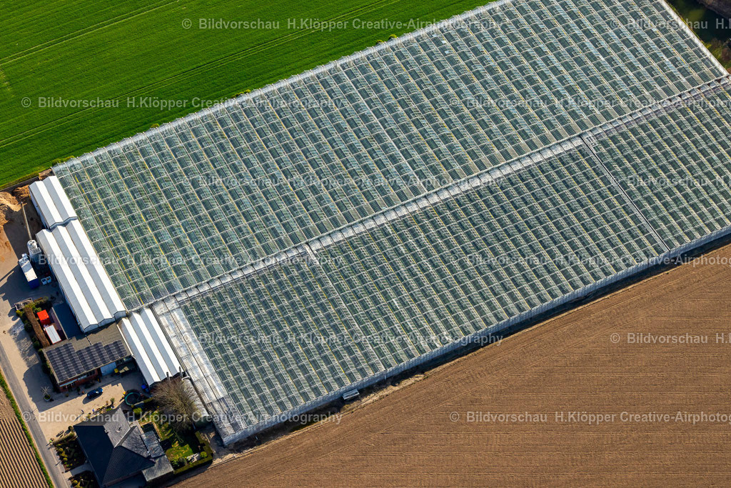 Luftbilder Nettetal-0017 | Luftaufnahme Gewächshaus - Anlagen des Gartenbaubetrieb "BRUNEN Garten- und Landschaftsbau " in Nettetal im Bundesland Nordrhein-Westfalen, Deutschland - Realisiert mit Pictrs.com