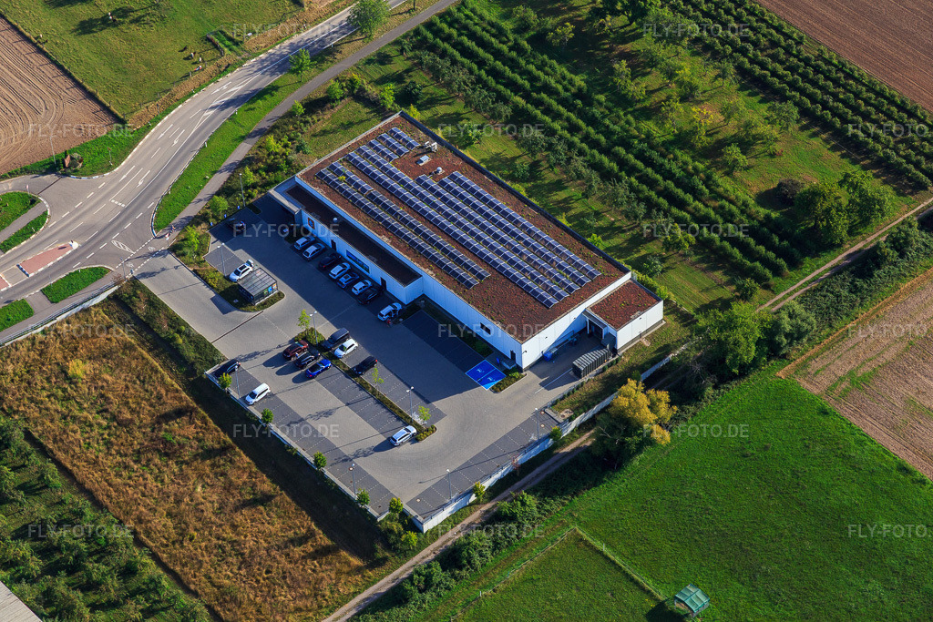 Luftbild: ALDI in Schweighofen im Bundesland Rheinland-Pfalz in Deutschland. Foto: IMG_149488.jpg vom 09.08.2025 durch Werner Riehm/FLY-FOTO.de