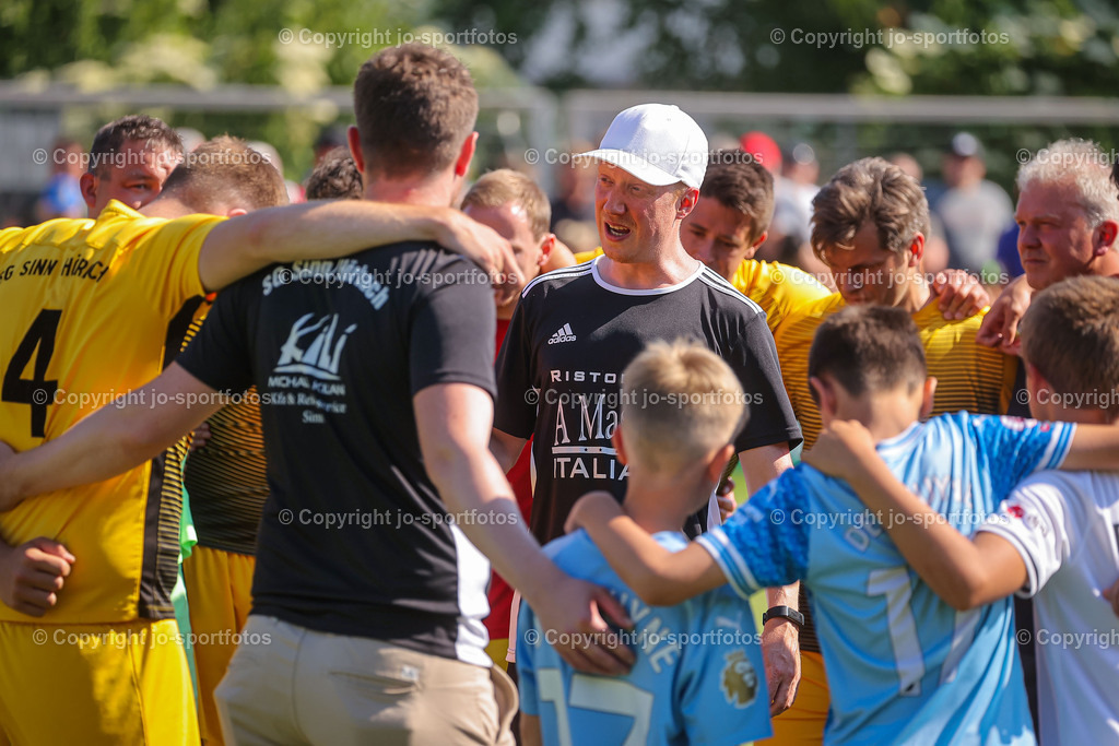 BQ3I7147 | 11.06.2023; Relegation Rückspiel zur Kreisliga A Dillenburg; Rasenplatz Sinn; SG Sinn/Hörbach - SSV Wissenbach; Ergebnis 2:1 (1:0)