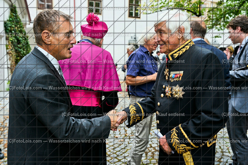 ALP3567_Jeanne de Ferrette_Erber-Hildebrand | (C)FotoLois.com, Alois Spandl, 700stes Hochzeitsjubiläum - Albrecht II. mit Johanna von Pfirt in Thann (FR) im März 2024. Empfang des Organistionskommitees aus der Region Ferrette (Pfirt)/Thann aus dem Elsass mit Empfang durch die Stadtgemeinde und Bezirkshauptmannschaft Scheibbs im Schloss Scheibbs und anschließender Kranzniederlegung in der Kartausenkirche über der Krypta des Gründerehepaares durch Mitglieder des Templer Ordens im Beisein von Mitgliedern der Goldhaubengruppen, Fr 22. September 2023.