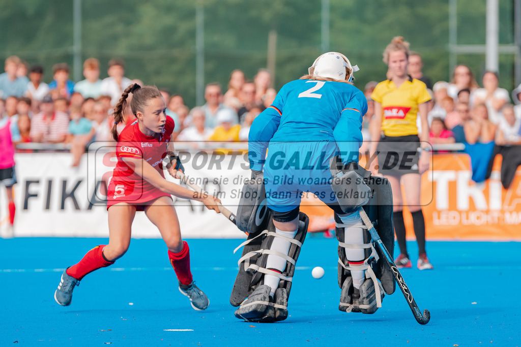 HK_20230716_103095 | Euro Hockey WU18 Girls Finale Belgium vs Germany Championship Girls &amp; Boys am 16.7.2023 CHTC , Krefeld ,