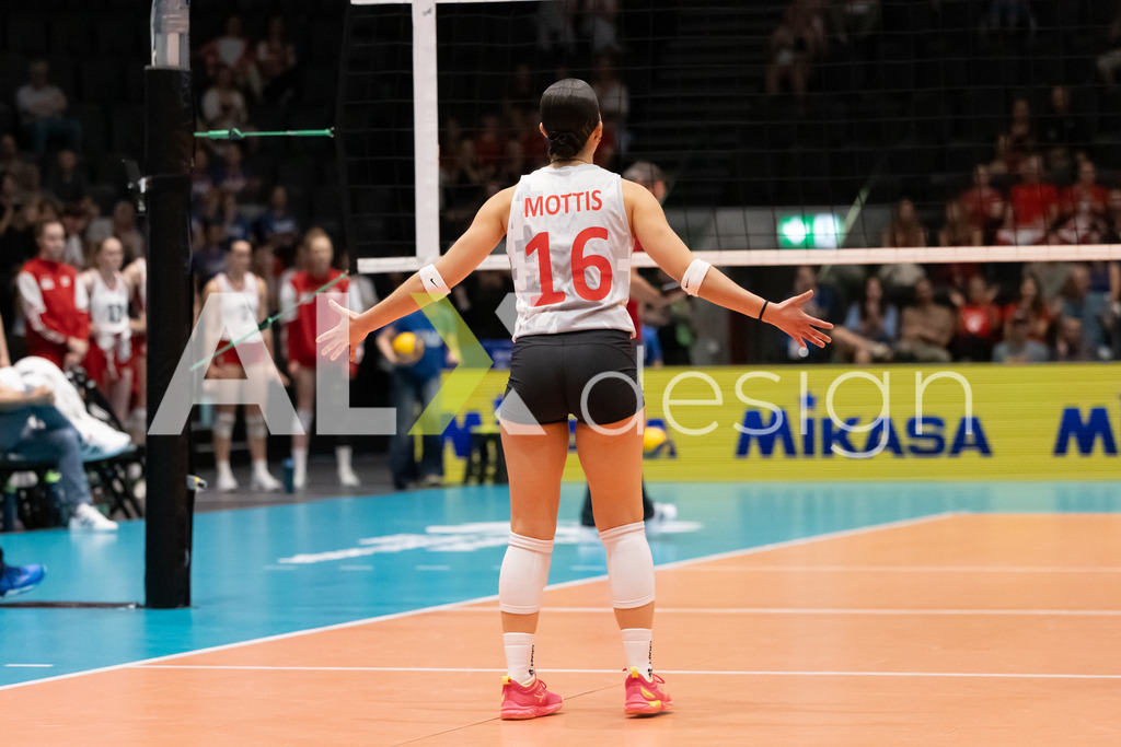 Austria v Switzerland - CEV European League Women | KRIENS, SWITZERLAND - JUNE 14: FABIANA MOTTIS of Switzerland during the CEV European League match between Austria and Switzerland at Pilatus Arena on June 14, 2026 in Kriens, Switzerland. - Realisiert mit Pictrs.com