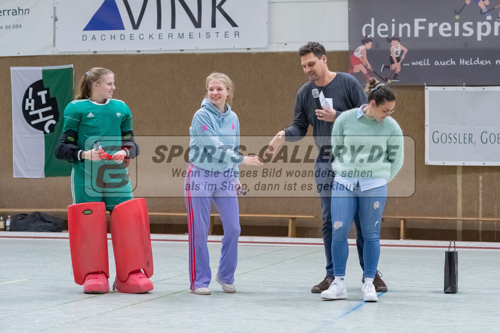 HK_20230226_105311 | Deutsche Meisterschaft WU16 Finale / Ehrungen Harvestehuder THC - 1. Hanauer THC am 26.2.2023 DSC 99, Düsseldorf ,