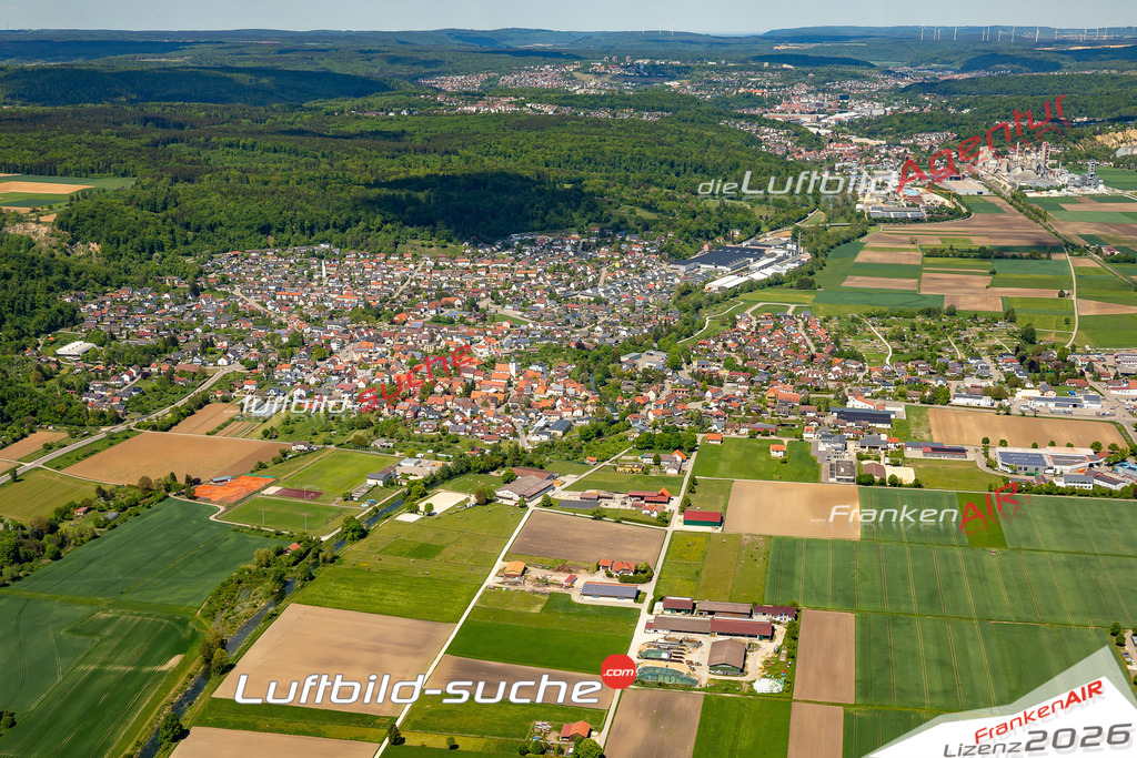 Bolheim Herbrechtingen Bild- Das Luftbild wurde 2025 vom UL-Flugzeug heraus erstellt ( keine Drohnen Bilder! ) - Hochauflösende Luftaufnahme -Nicht vergleichbar mit Google Maps oder Satelittenbilder- Die Geschenkidee !Mit Lizenz und Bildrechte bestellbar