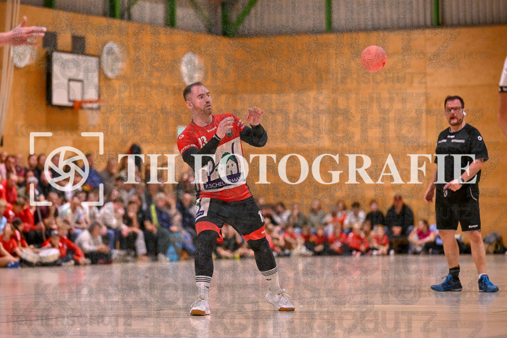GER, SG Maulburg/Steinen - HSG Dreiland, Handball, Landesliga Suedbaden, 4. Spieltag, Saison 2024/2025, 12.10.2024 | Andre Leuchtmann (SG Maulburg/Steinen, #13)GER, SG Maulburg/Steinen - HSG Dreiland, Handball, Landesliga Suedbaden, 4. Spieltag, Saison 2024/2025, 12.10.2024Foto: TH Fotografie/Thomas Hess