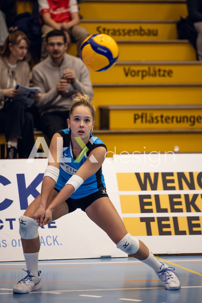 Volleyball I Frauen I Saison 2025-2026 I Volleyball NLA | Women I Round 14 I VC Kanti Schaffhausen - NLZ Volleyball Academy Zürich I 16.01.2026 | VC Kanti Schaffhausen - 2 Kimi Schnegg (CH) – Libera - Realisiert mit Pictrs.com