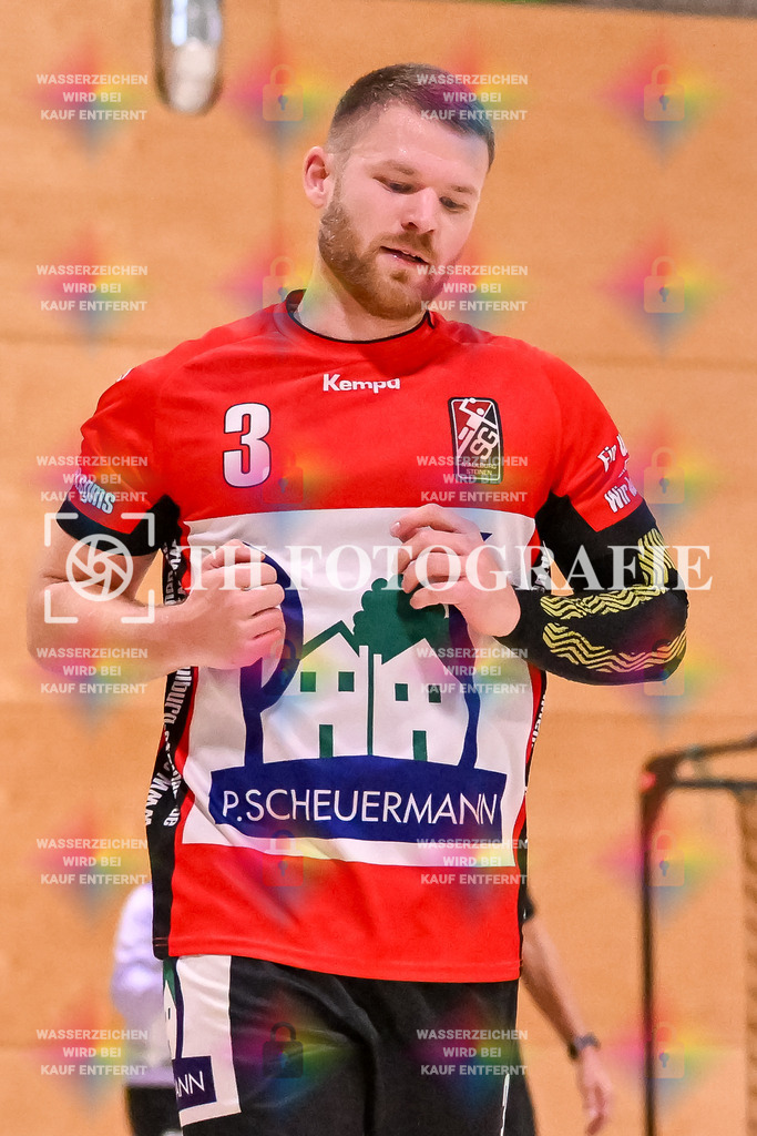 GER, SG Maulburg/Steinen - SG Walkirch/Denzlingen, Handball, Landesliga, 25. Spieltag, Saison 2023/2024, 27.04.2024 | Marvin Grun (SG Maulburg/Steinen, #03)

GER, SG Maulburg/Steinen - SG Walkirch/Denzlingen, Handball, Landesliga, 25. Spieltag, Saison 2023/2024, 27.04.2024

Foto: TH Fotografie/Thomas Hess