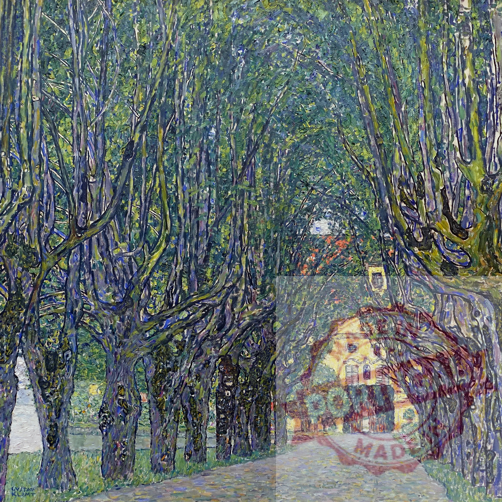 Gustav Klimt's Allee at Schloss Kammer (1910) famous painting. Original from Wikimedia Commons. Digitally enhanced by rawpixel. | Gustav Klimt's Allee at Schloss Kammer (1910) famous painting. Original from Wikimedia Commons. Digitally enhanced by rawpixel. - Realized with Pictrs.com