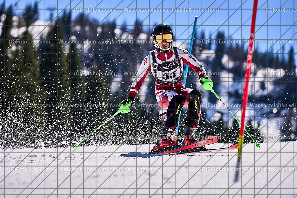 ALP2261_Reiteralm_Steir-LM_SL_Umbauer Felix | (C)FotoLois.com, Alois Spandl. Steirische Landesmeisterschaften Ski alpin SLALOM, Reiteralm, Sa 13. April 2024.