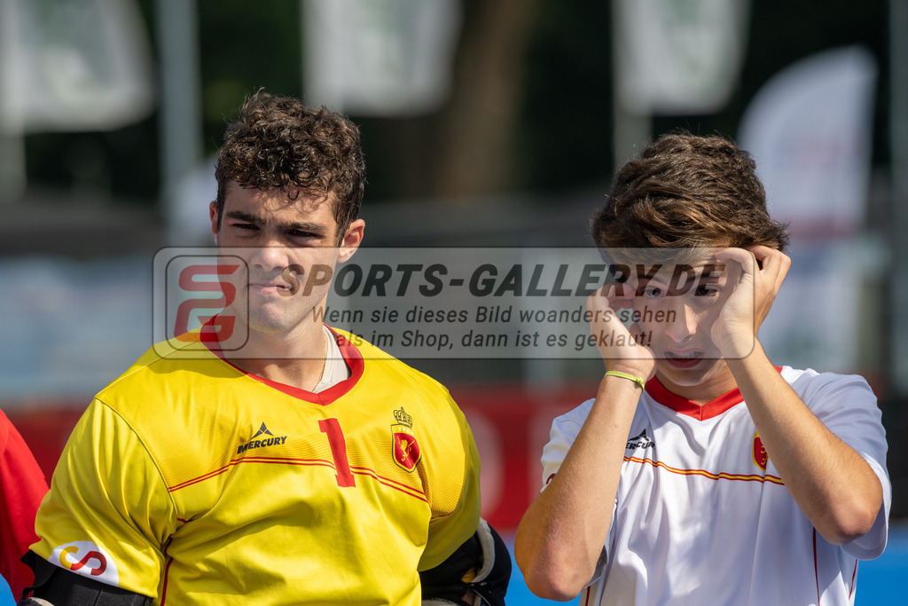 SFE_20230716_0103 | EuroHockey EM U18 Boys 3th 4th Netherlands vs Spain am 16.07.2023 in Krefeld (Gerd-Wellen-Hockeyanlage), Photo: Stephan Fehrmann 2023 (Sports-Gallery)