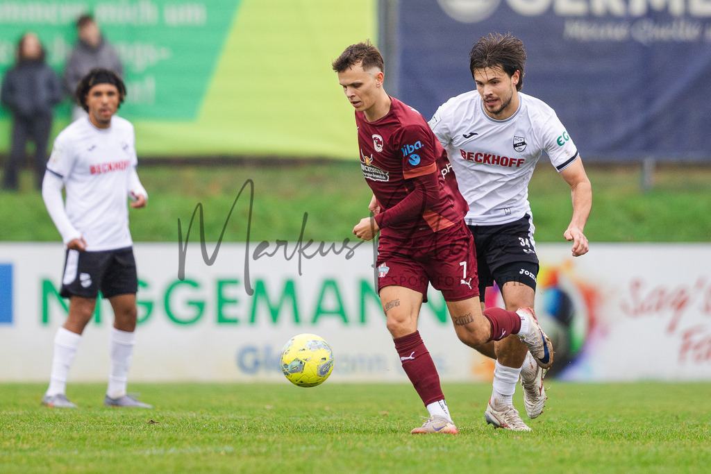 Westfalenpokal, Viertelfinale, Saison 2025/2026: 1. FC Gievenbeck - SC Verl | Westfalenpokal, Viertelfinale, Saison 2025/2026, 1. FC Gievenbeck empfängt SC Verl im Sportpark Gievenbeck in Münster. Foto: sportfotografie.ms | Markus Paletta - Realisiert mit Pictrs.com