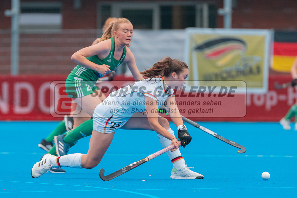 HK_20230713_102091 | Euro Hockey WU18 Germany vs Ireland Championship Girls &amp; Boys am 13.7.2023 CHTC , Krefeld ,