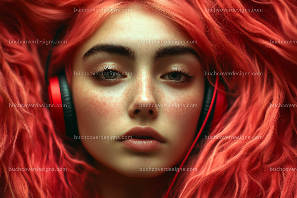 Gesicht einer Frau mit Kopfhörer (187) | face of a woman underwater , with pink colored hair spread over the surface of the image, with a red headphone - close up - studio light - vivid colors - high detail - realistic - photo --chaos 5 --ar 3:2 --stylize 50 --weird 200 --v 6.1 Job ID: ebb19496-8ec7-48f8-8481-866ba6dfa7ba
