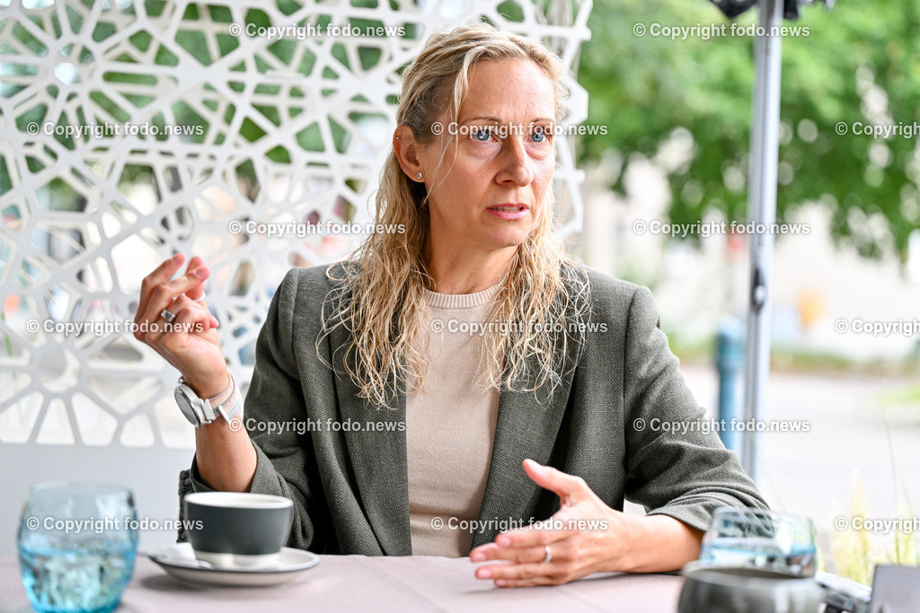 Agnes Sirkka Prammer (Die Gruenen_ NAbg)_ 26.08.2024-28 | 26.08.2024, Linz, AUT, Agnes Sirkka Prammer, im Bild Agnes Sirkka Prammer (Die Gruenen, NAbg)