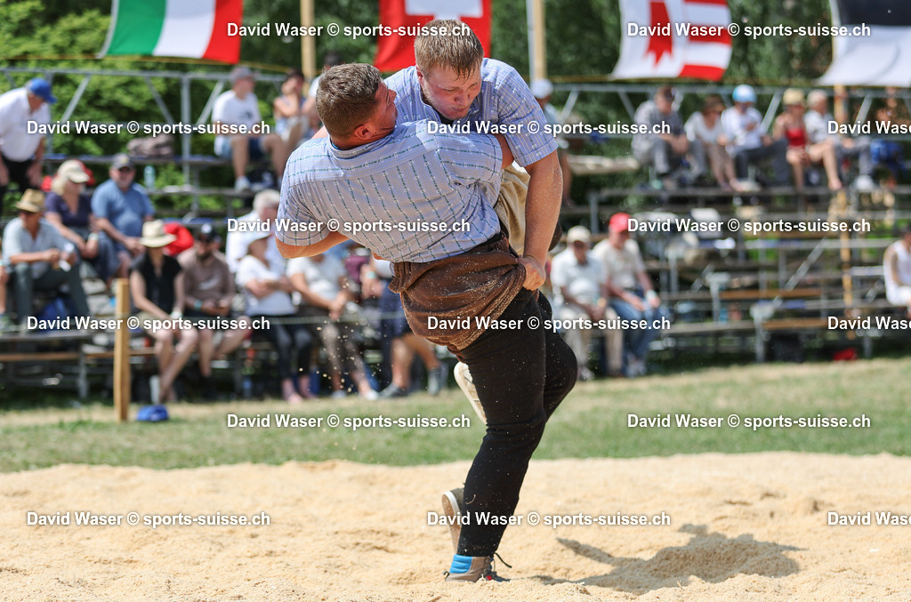 Tornare Laurent 2007 - Erb Vincent _ la F_te Romande de Lutte suisse _ Romanel-sur-Lausanne le 16.07.2023 Photos Waser David _ sports-suisse.ch _ (4) | sports-suisse.ch
