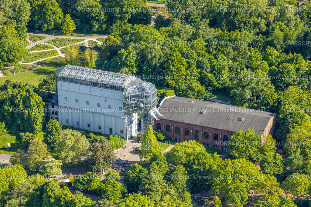 Hamm250500857 | Luftbild, Glaselefant im Maximilianpark, Elektrozentrale Gebäude, Uentrop, Hamm, Ruhrgebiet, Nordrhein-Westfalen, Deutschland