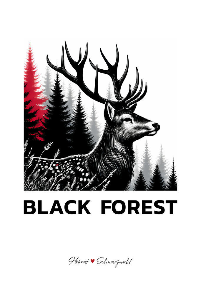 RED-BLACK-FOREST_Motiv-03 | Bilder-Onlineshop für Heimatbilder vom Schwarzwald und Oberrhein. Galeriebilder auf Acrylglas, Alu-Dibond, Leinwand und Poster online bestellen. Der Schwarzwald als Wandbild für Ihr Zuhause! | Art, Kunst, Wandbilder, Black Forest, Deko - Realisiert mit Pictrs.com