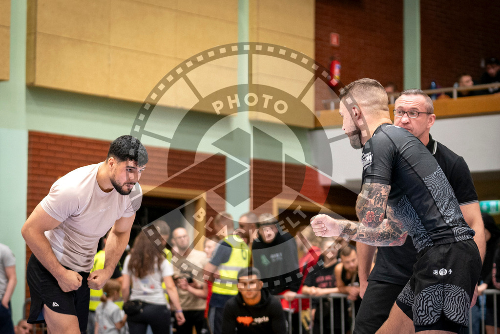 20230916PBB1919 | Fighters compete during the grappling tournement ADCC Trials (European, Middle East and African Championship) in Warsaw, Poland, on September 16, 2023.
