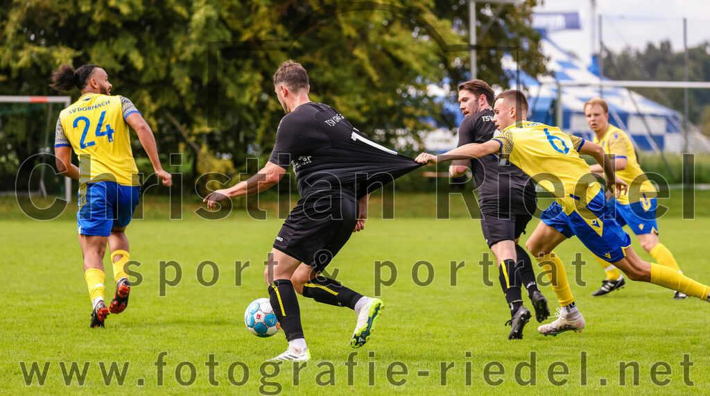 2023-09-03_045_TSV_Grafing_II_gegen_SV_Dornach_II | Grafing, Deutschland, 03.09.2023:
Fußball, A-Klasse 2023 / 2024, 3. Spieltag, TSV Grafing II gegen SV Dornach II, Endergebnis: 0:0

Salem Chakir (SV Dornach, #24), Thomas Urban (TSV Grafing, #12), Niklas Zimmermann (SV Dornach, #6)

Foto: Christian Riedel / fotografie-riedel.net