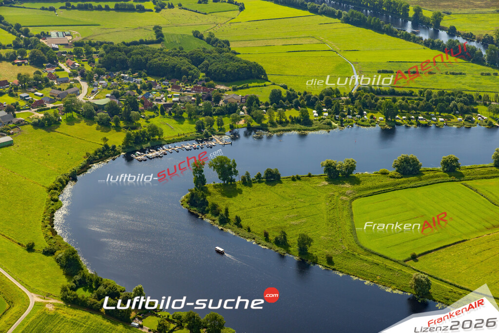 Schöne Luftaufnahme als Geschenk in Bargen Erfde - Die Luftbildaufnahme wurde 2025 vom UL-Flugzeug heraus erstellt ( keine Drohne ) - Hochauflösende Luftaufnahme -Nicht vergleichbar mit Google Maps oder Satelittenbilder- Die Geschenkidee !Mit Lizenz und Bildrechte bestellbar