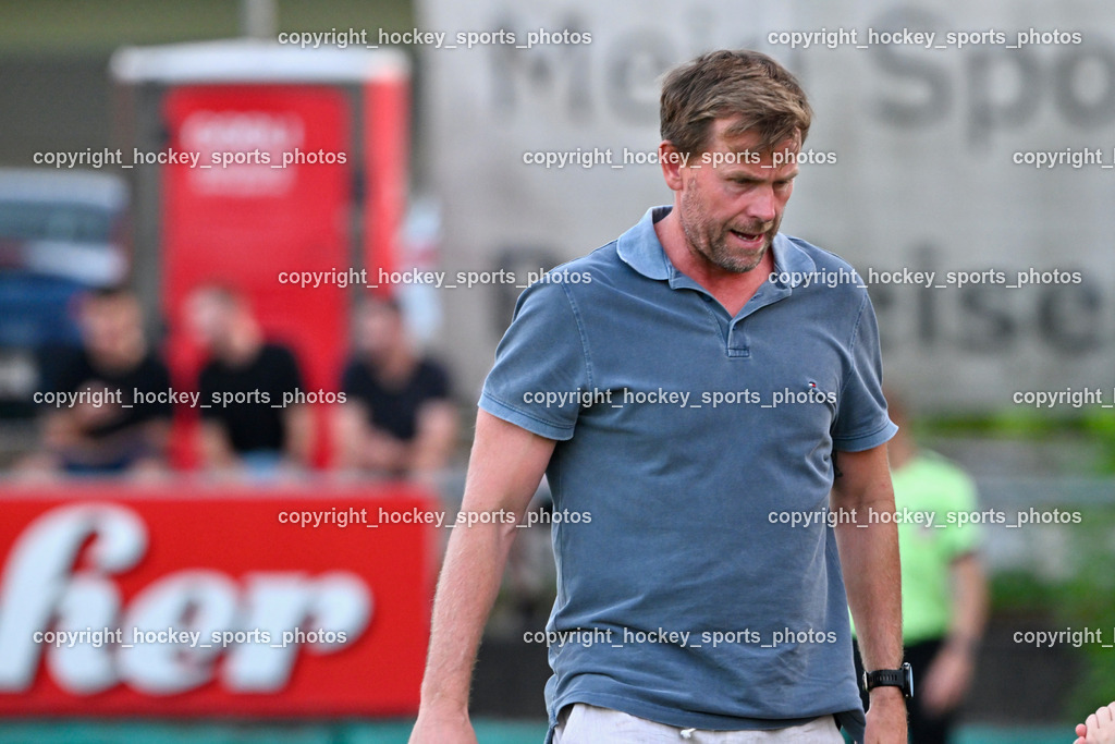 SV St.Jakob vs. SAK | Headcoach St.Jakob Thomas Franz Höller, SV St.Jakob vs. SAK, SV St.Jakob vs. SAK am 23.08.2024 in St. Jakob im Rosenthal (Sportplatz St. Jakob), Austria, (Photo by Bernd Stefan)