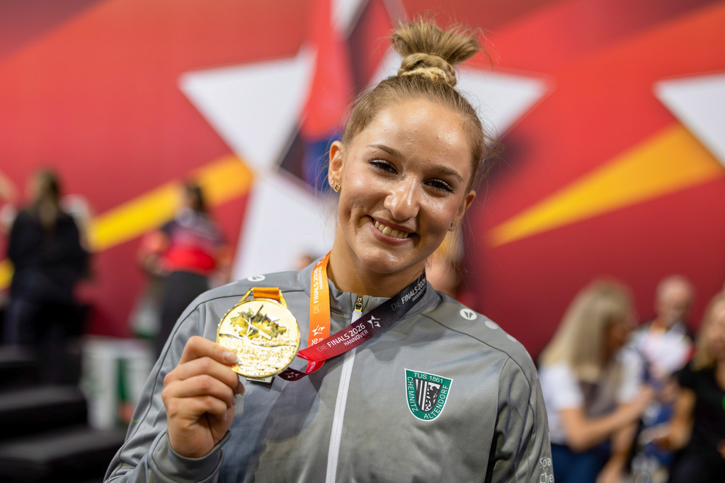 DM Finals 2026; Gerätfinals Frauen Sprung | DM Finals 2026; Gerätfinals Frauen Sprung***Karina Schönmaier gewinnt Gold am Sprung - Realisiert mit Pictrs.com