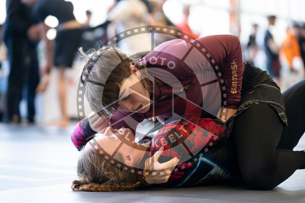 20240309PBB5156 | Fighters compete during the International Luta Livre (ILLCS) Spring Championship in Hannover, Germany, on March 9, 2024.