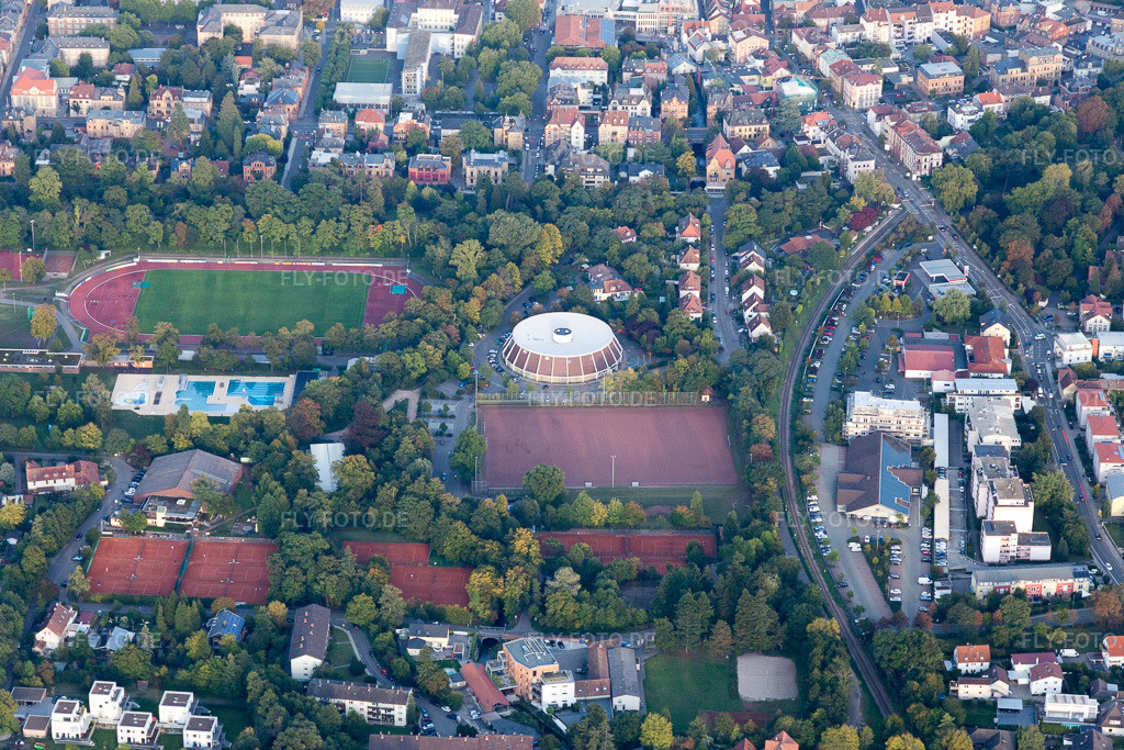 Luftbild: Landau-West in Landau in der Pfalz im Bundesland Rheinland-Pfalz in Deutschland. Foto: IMG_103550.jpg vom 21.09.2017 durch Werner Riehm/FLY-FOTO.de