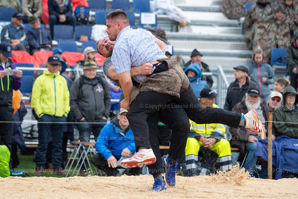 Schwingen -  Appenzeller Kantonal Schwingfest 2024 | Hundwil, 7.7.24, Schwingen - Appenzeller Kantonal Schwingfest.