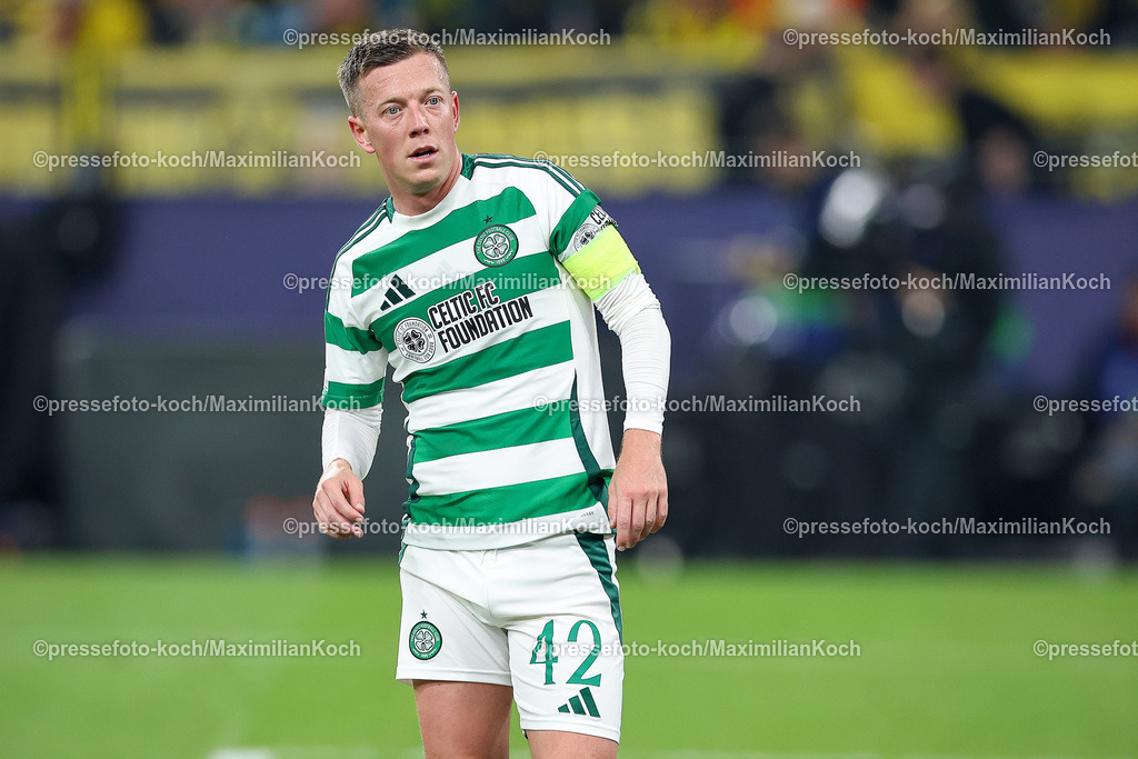 BVB01102402208 | 01.10.2024, Fußball, UEFA Champions League, Borussia Dortmund - Celtic Glasgow, 2. Spieltag, Signal Iduna Park, Saison 2024 2025: Callum McGregor Celtic #42)