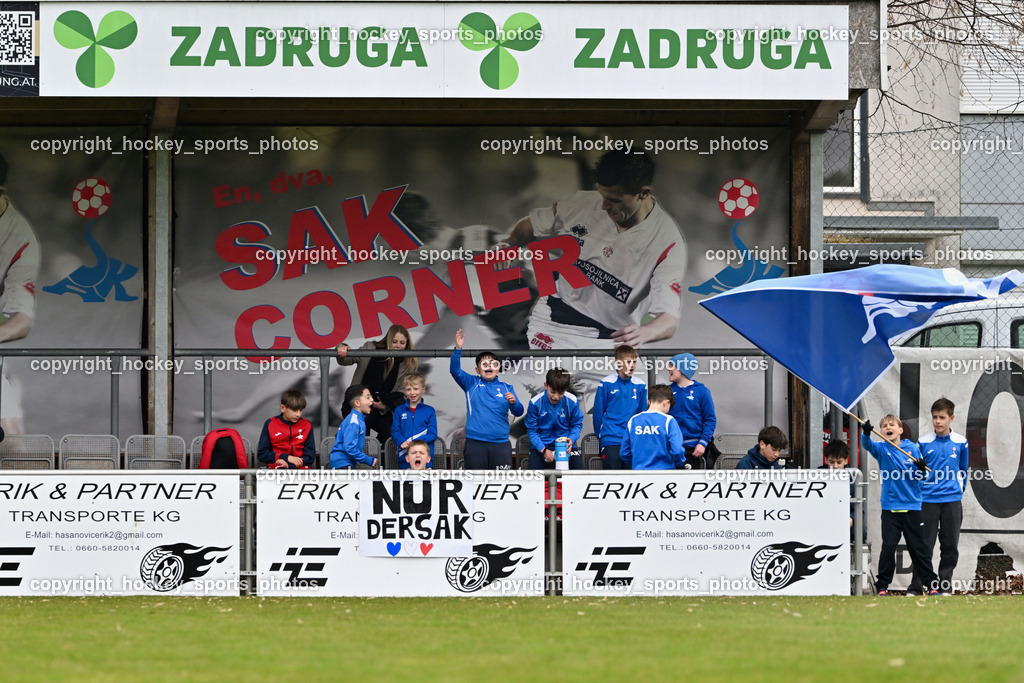 SAK vs. VST Völkermarkt | SAK Fanclub, SAK vs. VST Völkermarkt, SAK vs. VST Völkermarkt am 21.03.2026 in Klagenfurt (Sportpark Welzenegg), Austria, (Photo by Bernd Stefan)