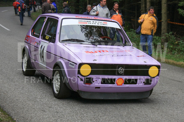 International Hill Climb Esthofen – St. Agatha 2008    | Race car action at the International Hill Climb Esthofen – St. Agatha, held on September 20–21, 2008, in Upper Austria. The image shows PENZ Michael (VW Golf), 14.     