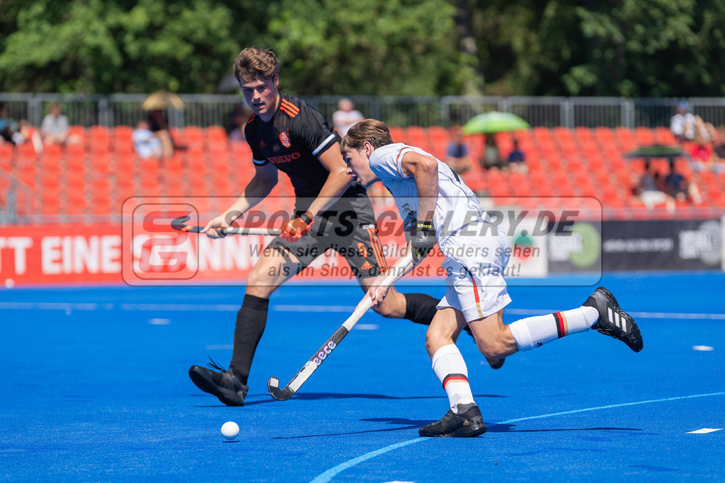 HK_20230625_109088 | mU18 Test Länderspiel Deutschland - Niederlande am 25.6.2023 CHTC , Krefeld ,