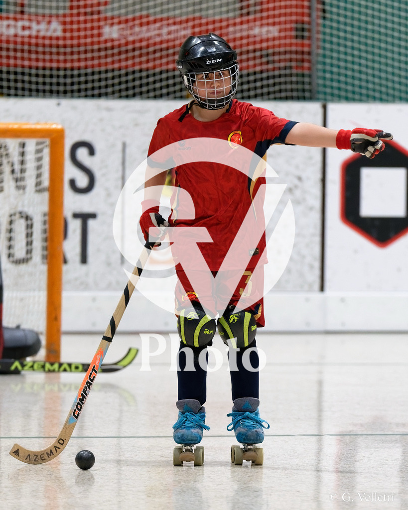 U13  - Geneve RHC v HC Munsingen W  |  during the U13  match between Geneve RHC and HC Munsingen W  at Centre sportif de la queue d'arve in Geneve, Switzerland