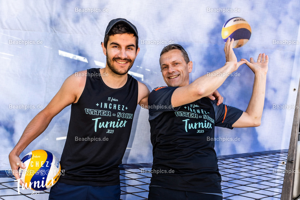 2023-00069203-Vater-Sohn-Turnier | 18.05.2023; Berlin Foto: Gerold Rebsch - www.beachpics.de