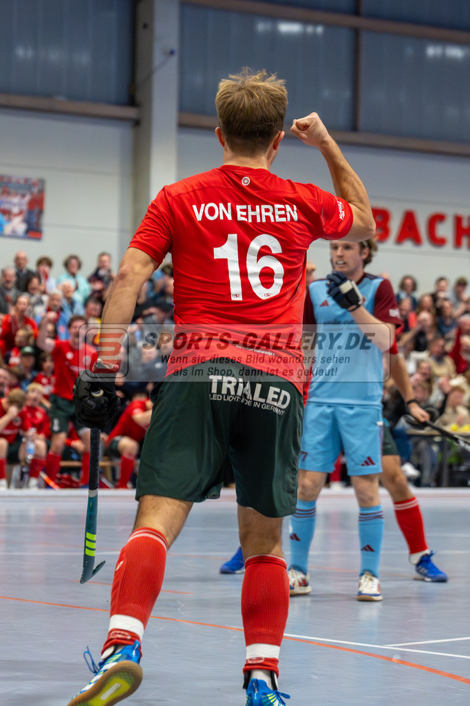 SFE_20260131_0155 | Mönchengladbach, Deutschland, 31.01.26: Hallenhockey 1. Bundesliga Herren Playoff zwischen Crefelder HTC - UHC Hamburg im GHTC Halle am 31.01.2026 in Mönchengladbach, Deutschland. (Foto von Stephan Fehrmann)Mönchengladbach, Germany, 31.01.26: Hallenhockey 1. Bundesliga Herren Playoff between Crefelder HTC - UHC Hamburg in GHTC Halle at 31.01.2026 in Mönchengladbach, Deutschland. (Foto from Stephan Fehrmann)