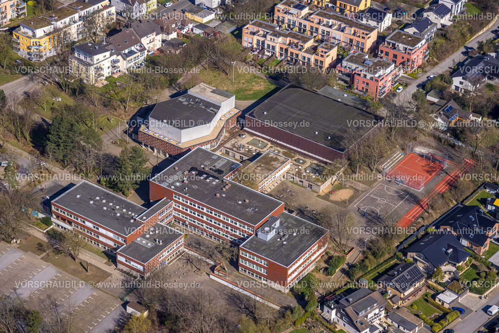 Heiligenhaus240302039 | Luftbild, Immanuel-Kant-Gymnasium, Leubeck, Heiligenhaus, Ruhrgebiet, Nordrhein-Westfalen, Deutschland