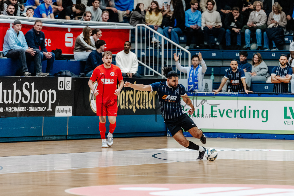 47. Stadtmeisterschaften im Hallenfußball 2025, Vorrunde | Stadtmeisterschaften im Hallenfußball 2025, Vorrunde, Sporthalle Berg Fidel in Münster. Foto: sportfotografie.ms | Markus Paletta - Realisiert mit Pictrs.com