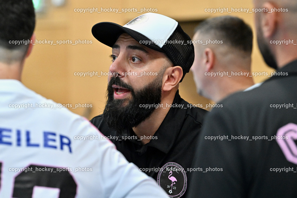 Carinthia Flamengo Futsal Club vs. FC Ljuti Krajisnici | Headcoach Carinthia Flamengo Ugur Koc, Carinthia Flamengo Futsal Club vs. FC Ljuti Krajisnici, Carinthia Flamengo Fusal Club vs. FC Ljuti Krajisnici am 12.10.2025 in Klagenfurt (Ballspielhalle Viktring), Austria, (Photo by Bernd Stefan)