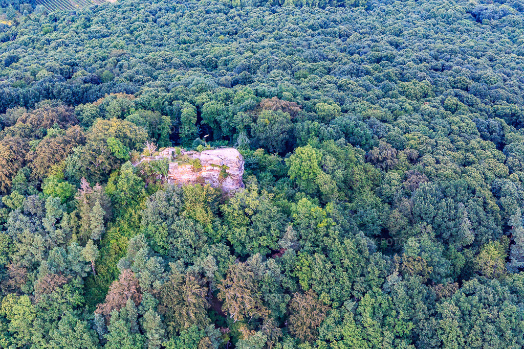 Luftbild: Burgruine Neukastel in Leinsweiler im Bundesland Rheinland-Pfalz in Deutschland. Foto: IMG_094597.jpg vom 02.09.2016 durch Werner Riehm/FLY-FOTO.deBurg Neukastel - Infos, Bilder und mehr - Burgenarchiv.de