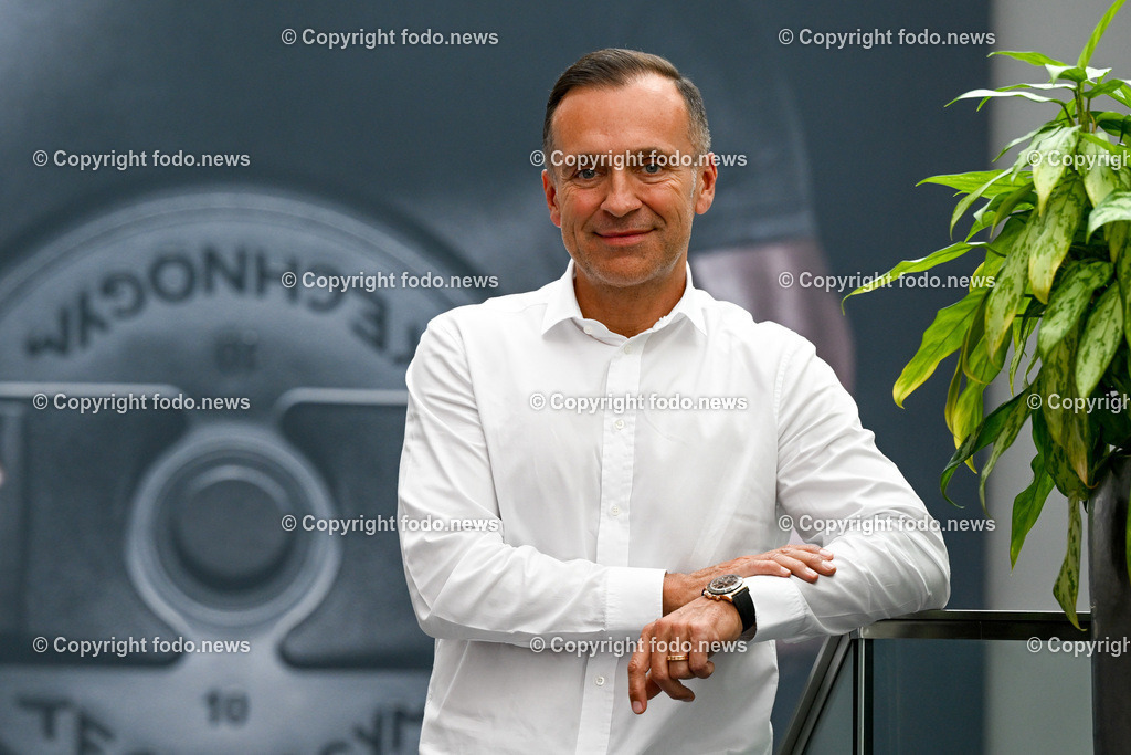 Gottfried Wurpes_ The Fitness Company_ Technogym_ 30.05.2023-3 | 30.05.2023, Leonding, AUT, The Fitness Company - Technogym, im Bild Gottfried Wurpes (CEO The Fitness Company / Technogym)