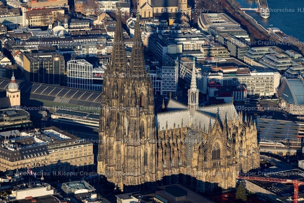 Luftbild Kathedrale in Köln  Köln -7952 | Luftbildfotografie - Realisiert mit Pictrs.com