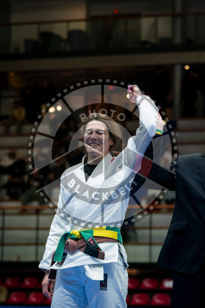 20240126PBB2068 | Fighters compete during the Brazilian Jiu-Jitsu European Championship of the IBJJF in Paris, France, on January 26, 2024.